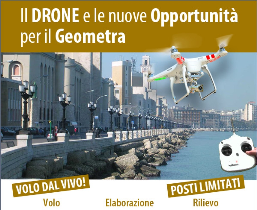 Seminario sul Drone e le Nuove Opportunità per il Geometra