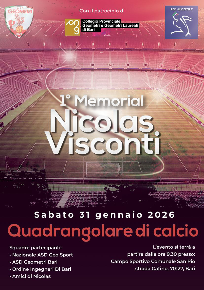 1° MEMORIAL GEOM. NICOLAS VISCONTI